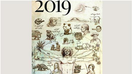 накануне нового 2019 года вышел очередной номер журнала «The Economist»: В стиле Возрождения изображены Дональд Трамп, Владимир Путин, Махатма Ганди и Анджелина Джоли