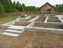 Заливка бетона с устройством опалубки и изготовление каркаса