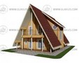 Строительство деревянных домов из профилированного бруса: Проект дома Митра Профилированный брус 172 кв. м