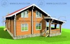 Дома из лафета недорого: Проект дома Ра Норвежский лафет 211,8 кв. м