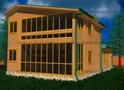 Строительство домов из профилированного бруса - Проект дома Сага Профилированный брус 250 кв. м
