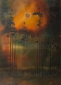 Картина «Затмение»: бумага, акварель 1985 г - интернет магазин постеров и модульных картин