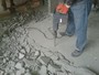 Демонтаж цементной стяжки пола
