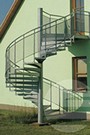 Каркас металлической лестницы К-6 Прямая на монокосоуре