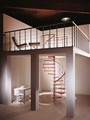 Комбинированная лестница из бука К-021м