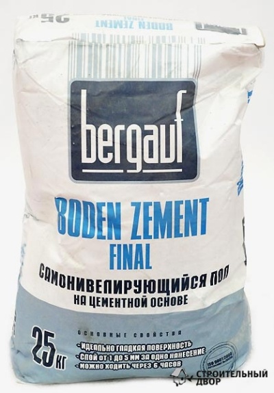   Bergauf Boden Zement Final, 25 