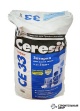 Затирка Ceresit CE33 super белая, 5 кг