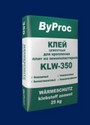 Клей для пенополистирола и минеральной ваты KLW-350 PyProk 25 кг
