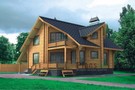 Проект деревянного дома, площадь 150-200 м