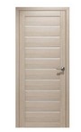 Дверь межкомнатная глянец Profil Doors № 73 L, стекло графит, цвет белый, остекленная