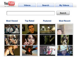 ����� ������������ � ������ �������� ��������� YouTube, ������� � ���������, ��������, ����