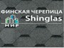 Гибкая черепица Shinglas (Шинглас), серия ФИНСКАЯ ЧЕРЕПИЦА (СОНАТА) серый