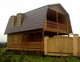 Покраска деревянных домов из оцилиндрованного бревна, м2