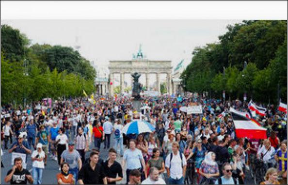 митинг в Берлине