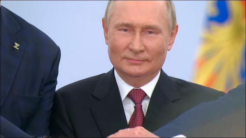 Выступление президента России по случаю очередного увеличения числа субъектов Российской Федерации