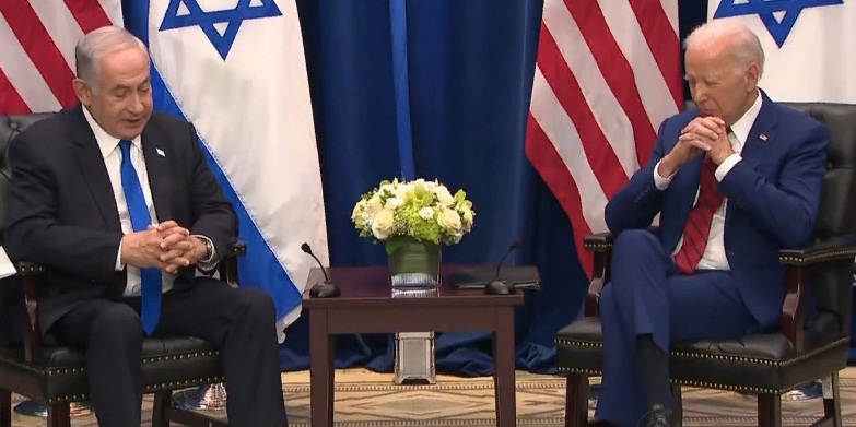 Нетаньяху и Джо Байден