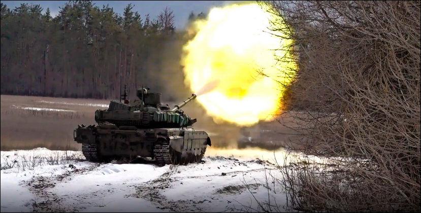 Т-90, Прорыв в действии