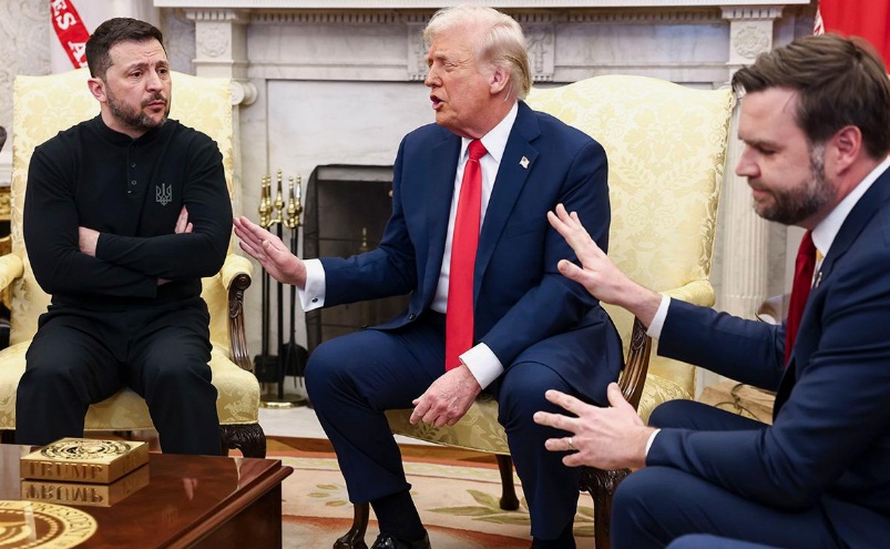 Трамп наругал зеленского