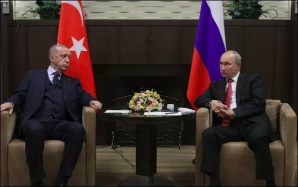 трехчасовая встреча Владимира Путина и Реджепа Эрдогана