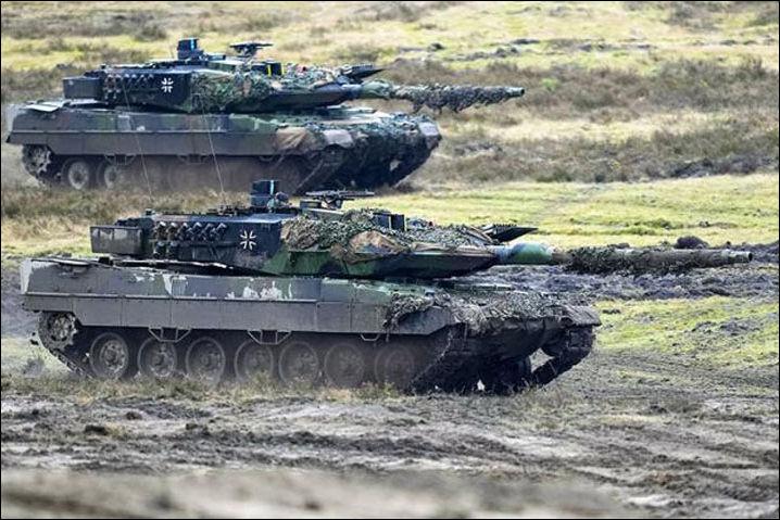 канцлер ФРГ Олаф Шольц разрешит отправить Украине основные боевые танки Leopard 2