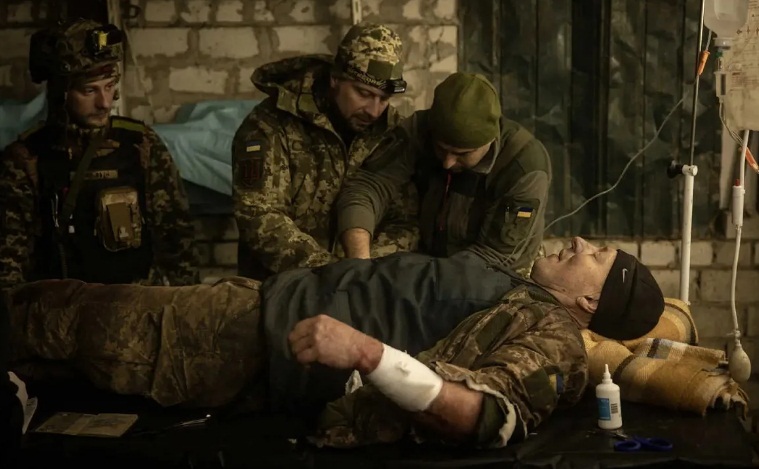 украинские войска попали в «огневой мешок»
