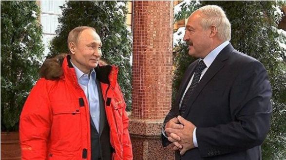Встреча президентов России и Белоруссии в Сочи