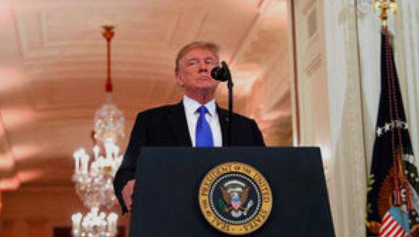 Президент США Дональд Трамп выступил
