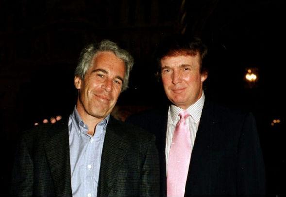Джеффри Эпштейн и Дональд Трамп в 1990-х