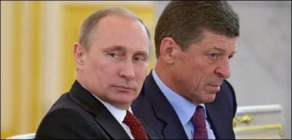 Путин и Дмитрий Козак