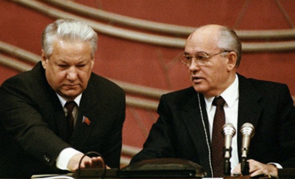 ельцин и горбачев