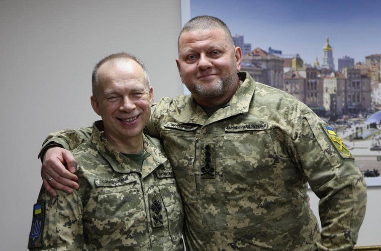генерала Залужного на посту главнокомандующего ВСУ заменят генерал-полковником Сырским