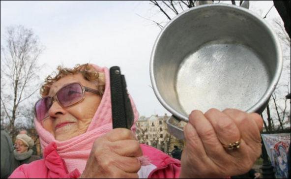 акция против роста цен в Санкт-Петербурге