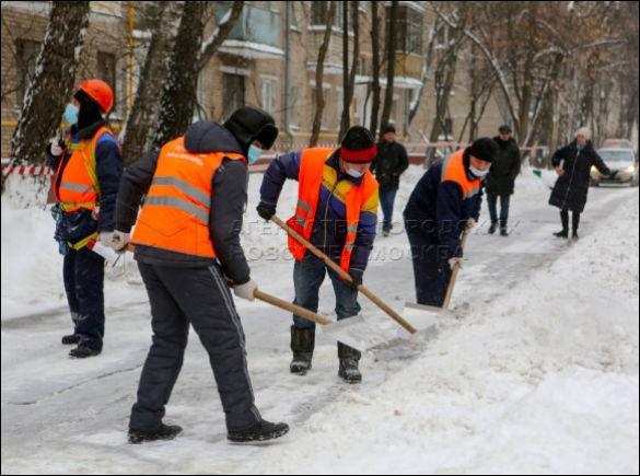 дворники зимиой