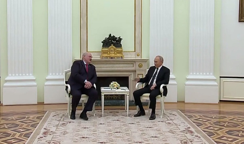 Путин и Лукашенко
