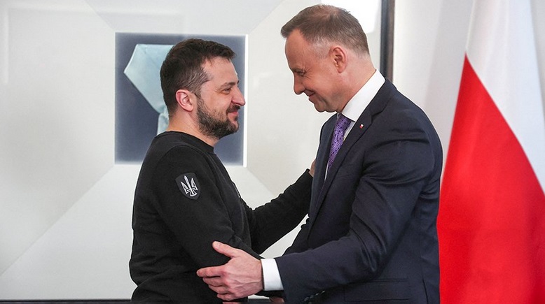 Встреча Зеленского с Дудой