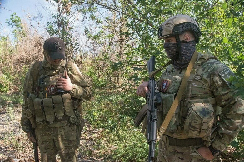 Бойцы ЧВК "Вагнер"