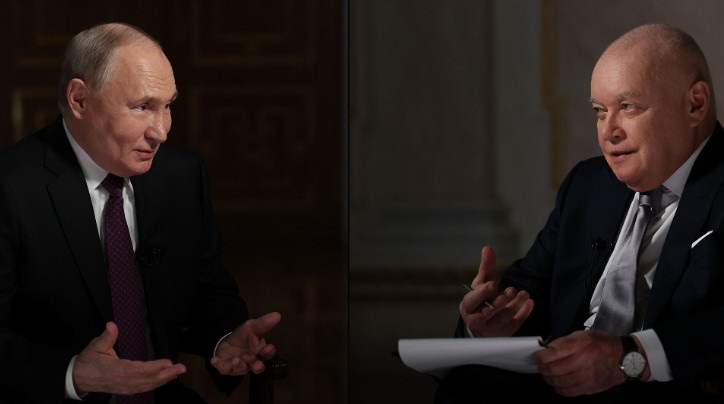 В интервью Дмитрию Киселеву Владимир Путин подчеркнул