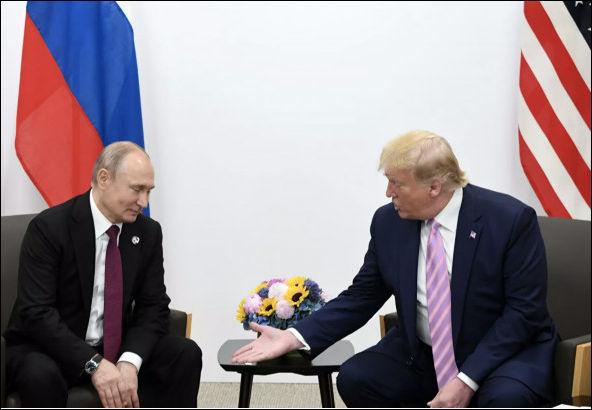 Владимир Путин и Дональд Трамп