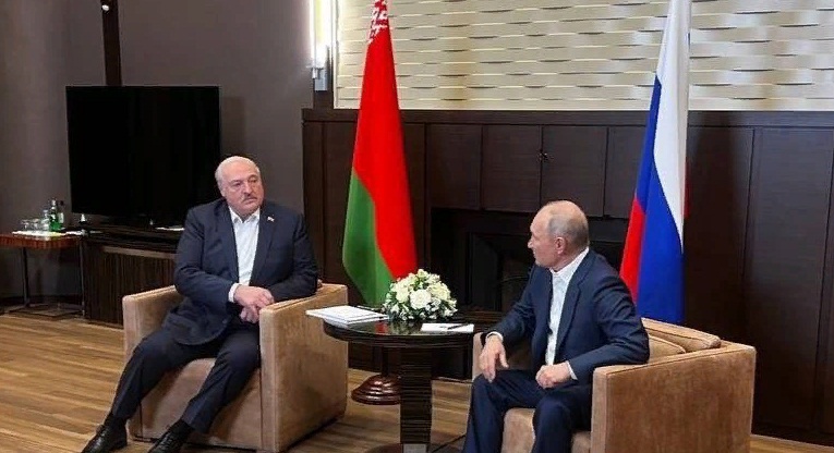 Александр Лукашенко встретился с Владимиром Путиным