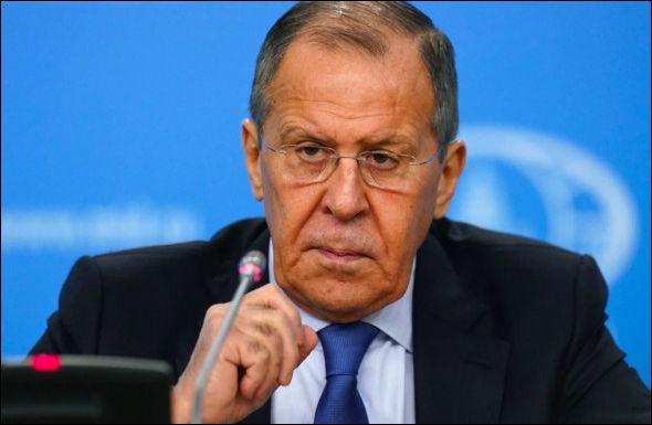 Сергей Лавров на пресс конференции