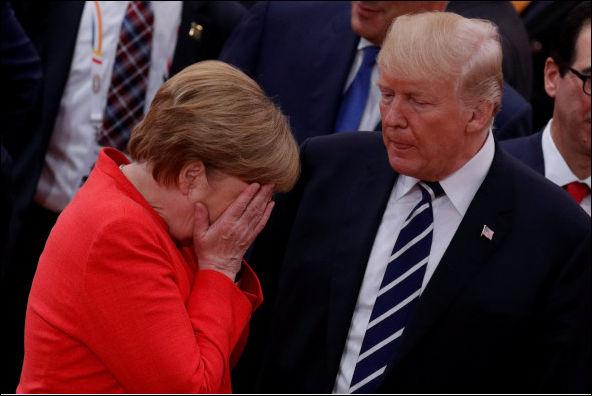 Меркель и Трамп