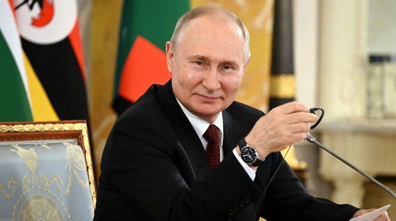 Путин, мастер жеста