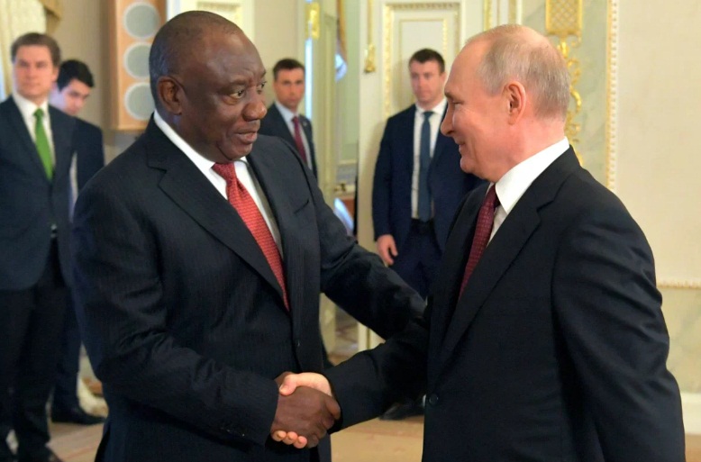 встреча путина с африканскими лидерами 2023
