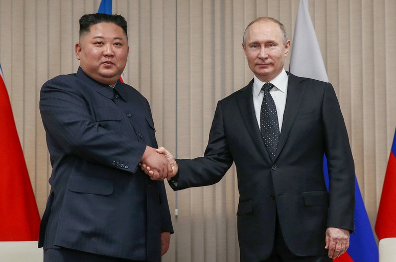 Путин и ким чен ын