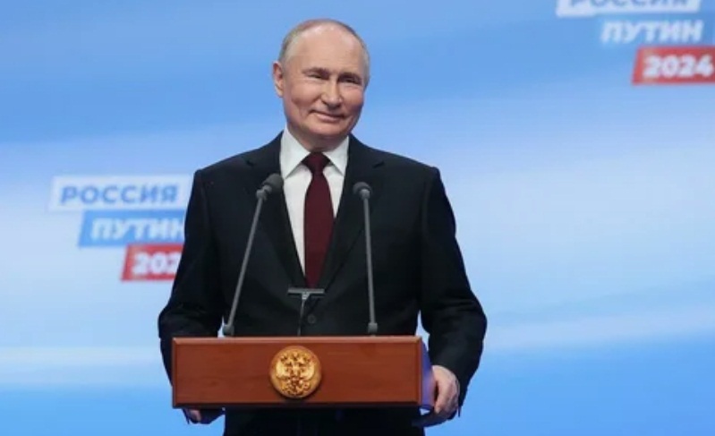 Путин победил на выбораз 2024