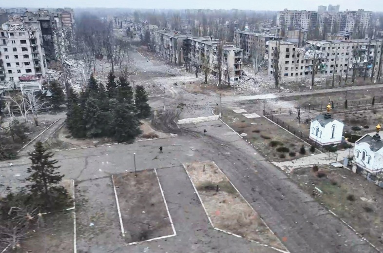 освобожденная Авдеевка