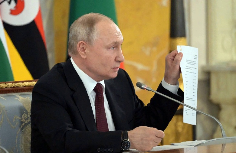 демонстрация Путиным