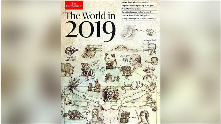 обложка-ребус лондонского журнала Economist