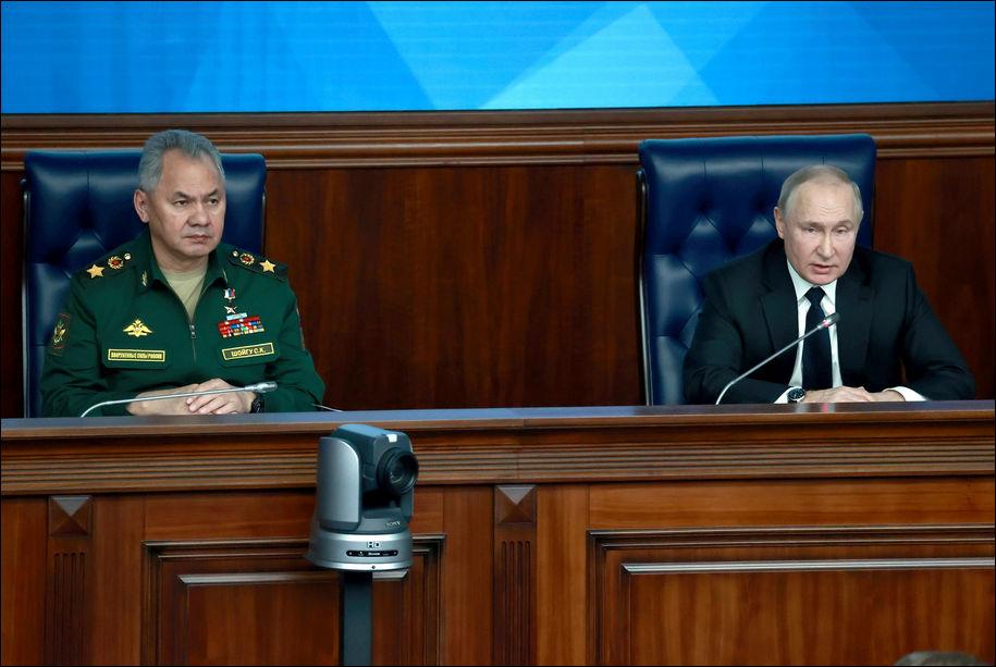 Работа над ошибками и разумный баланс: что сказал Путин на коллегии МО