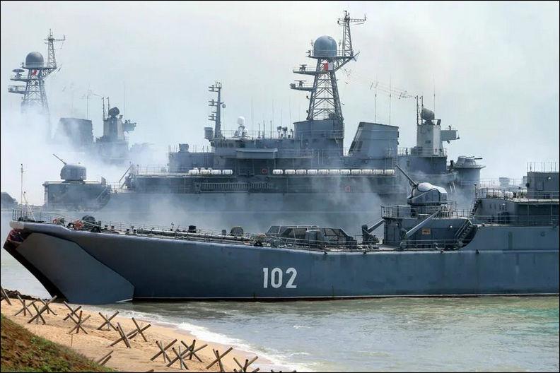 корабли Черноморского флота ВМФ России